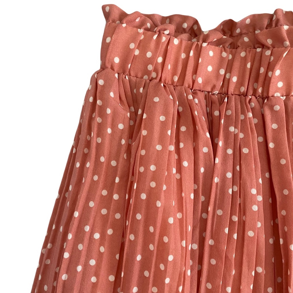 Polka Dot Maxi Skirt